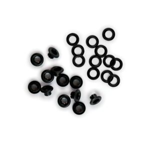 Ojales Black Eyelets and Washer de We R
