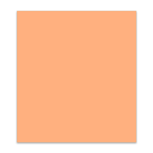 Cartulina Lite de 19,5 x 21,5 cms. en color naranja (melocotón)
